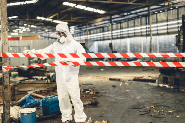 Professional Biohazard technician working in Roopville, GA
